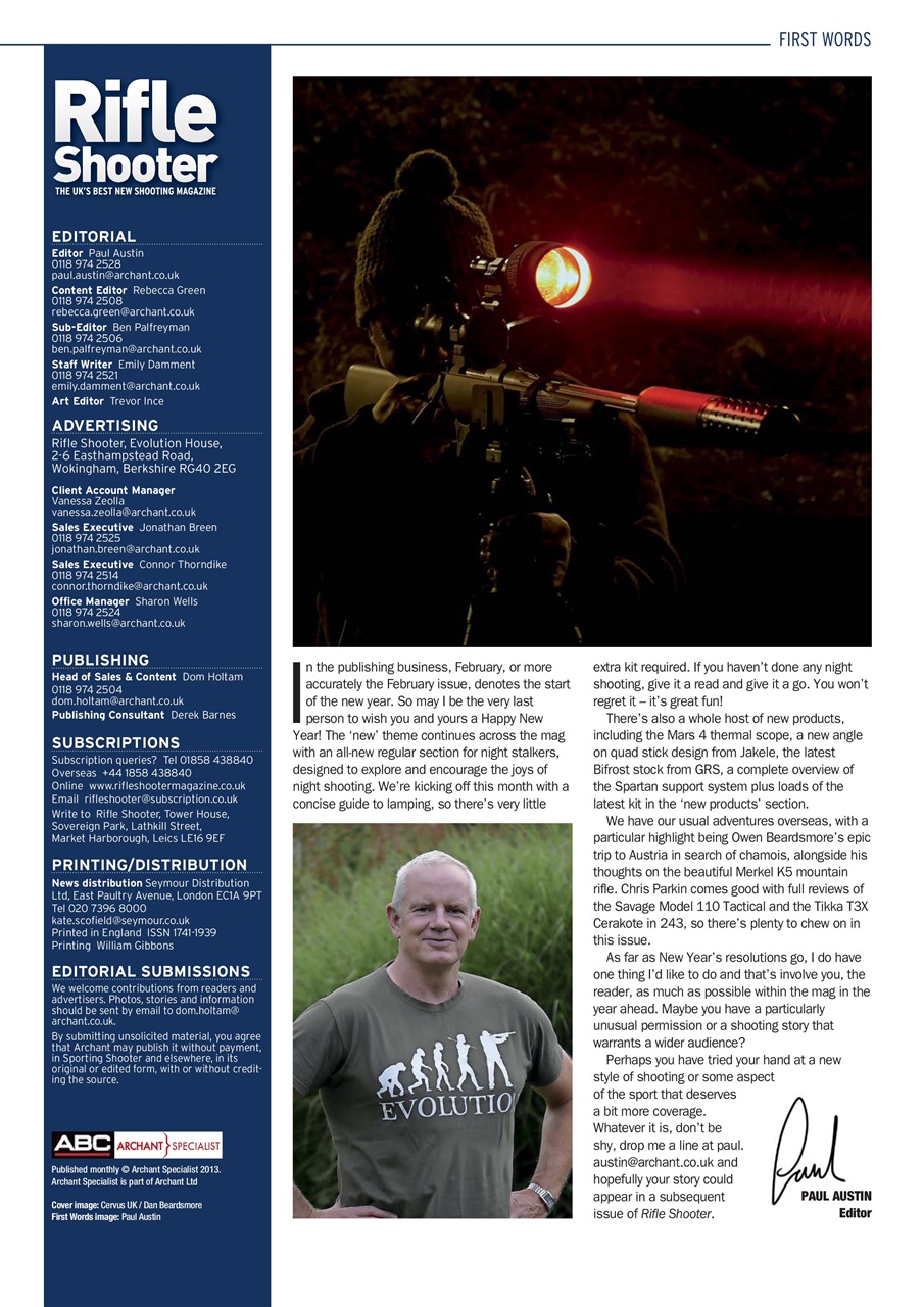 Rifle Shooter Preview Pages