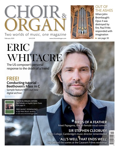 Choir & Organ issue February 2020