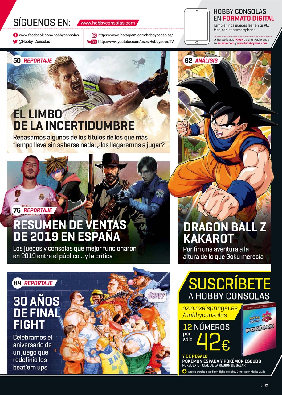 Hobby Consolas Preview Pages