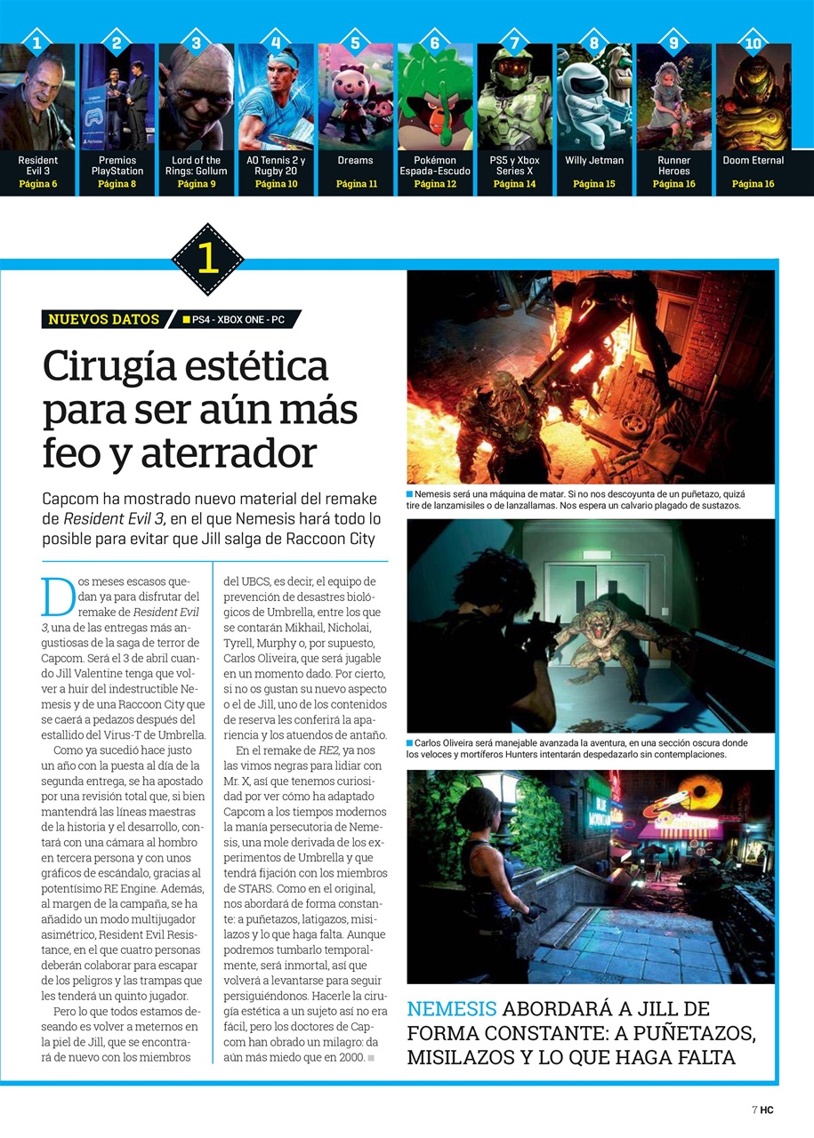 Hobby Consolas Preview Pages