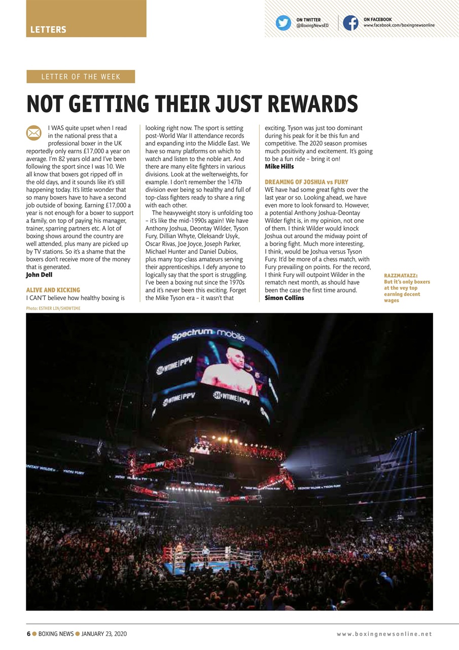 Boxing News Preview Pages