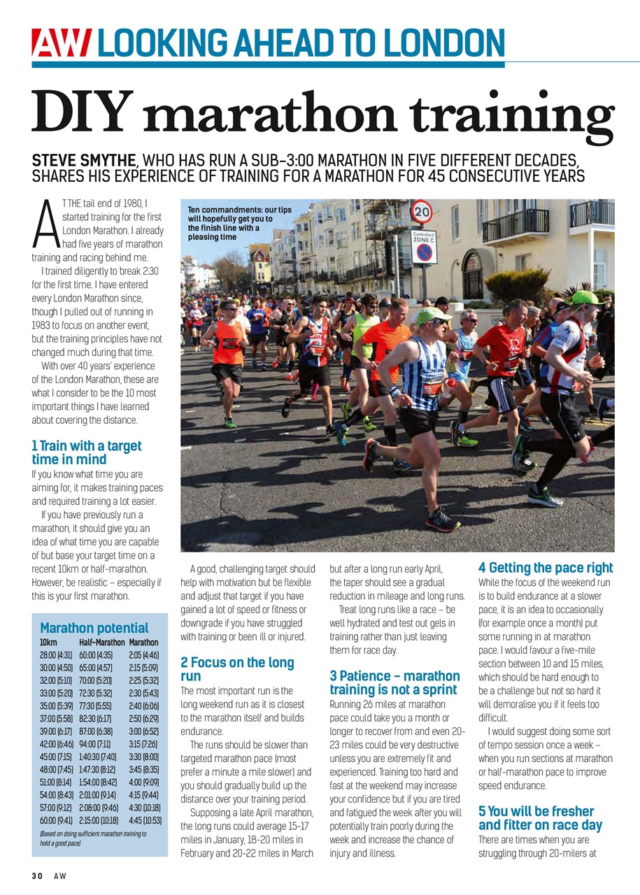 AW – Athletics Weekly Magazine Preview Pages