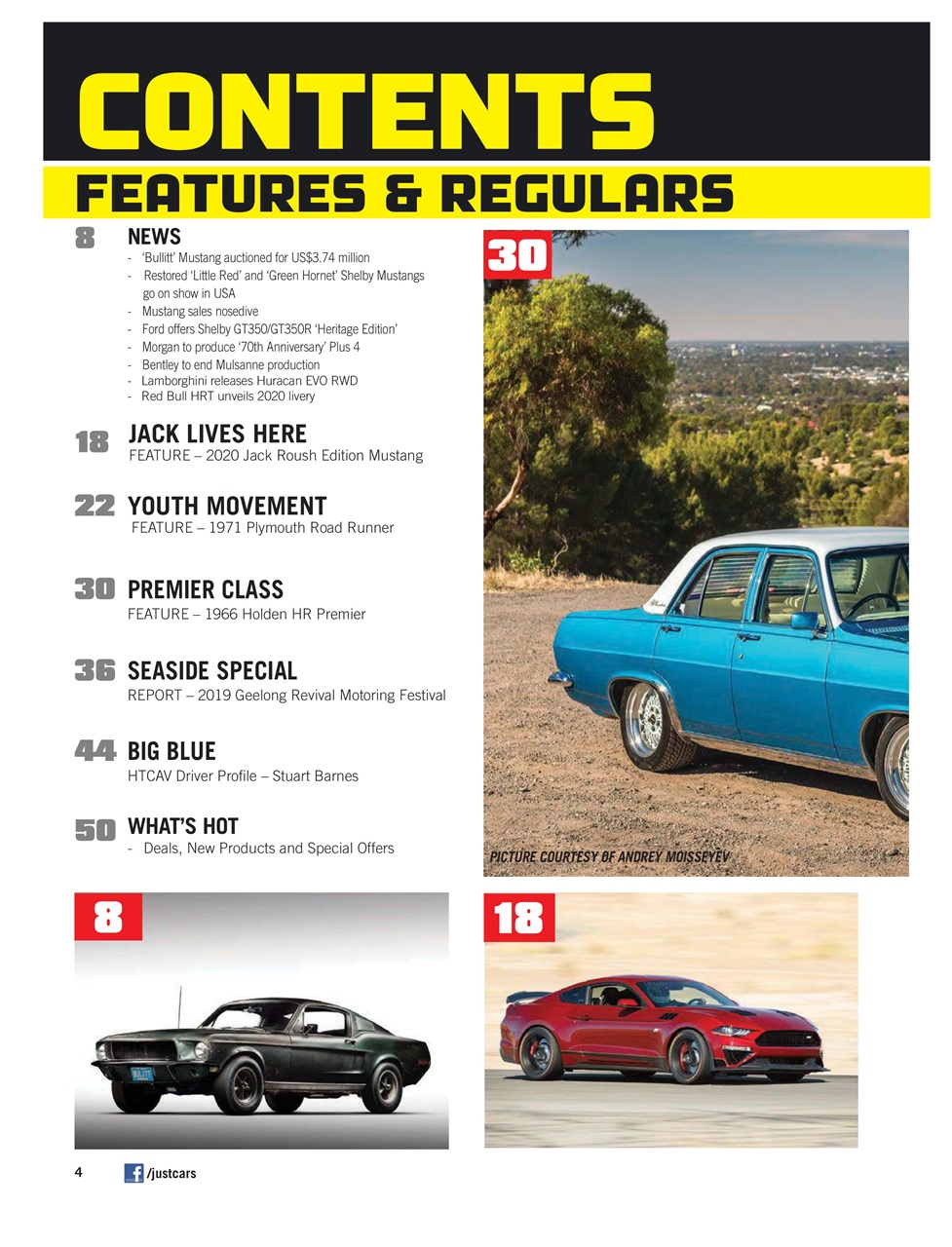 JUST CARS Preview Pages