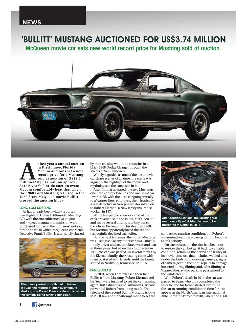 JUST CARS Preview Pages