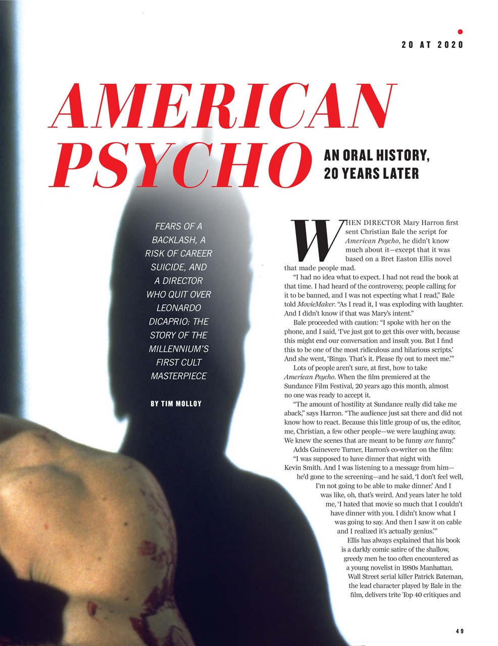 MovieMaker Magazine Preview Pages