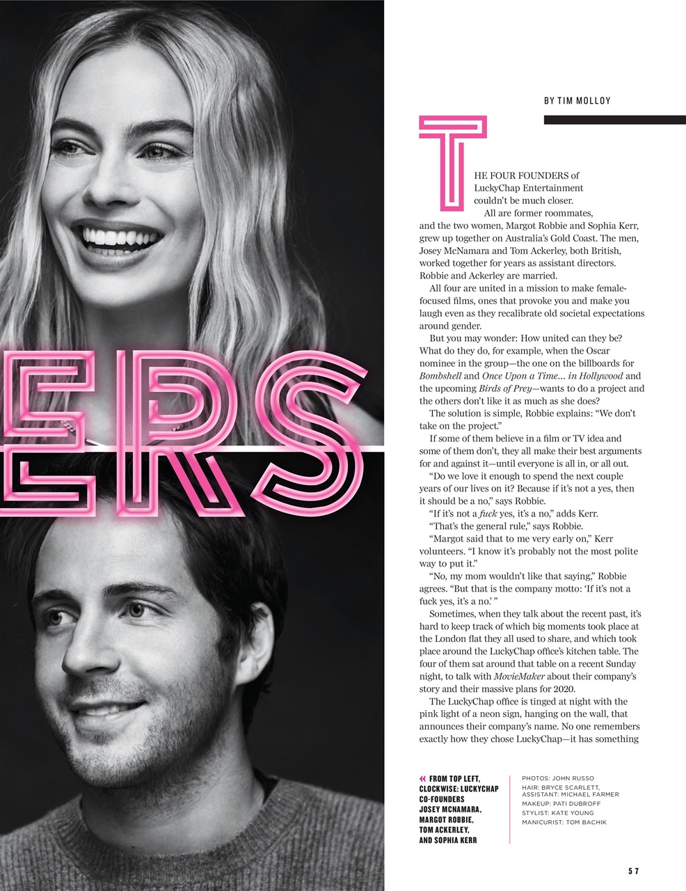 MovieMaker Magazine Preview Pages