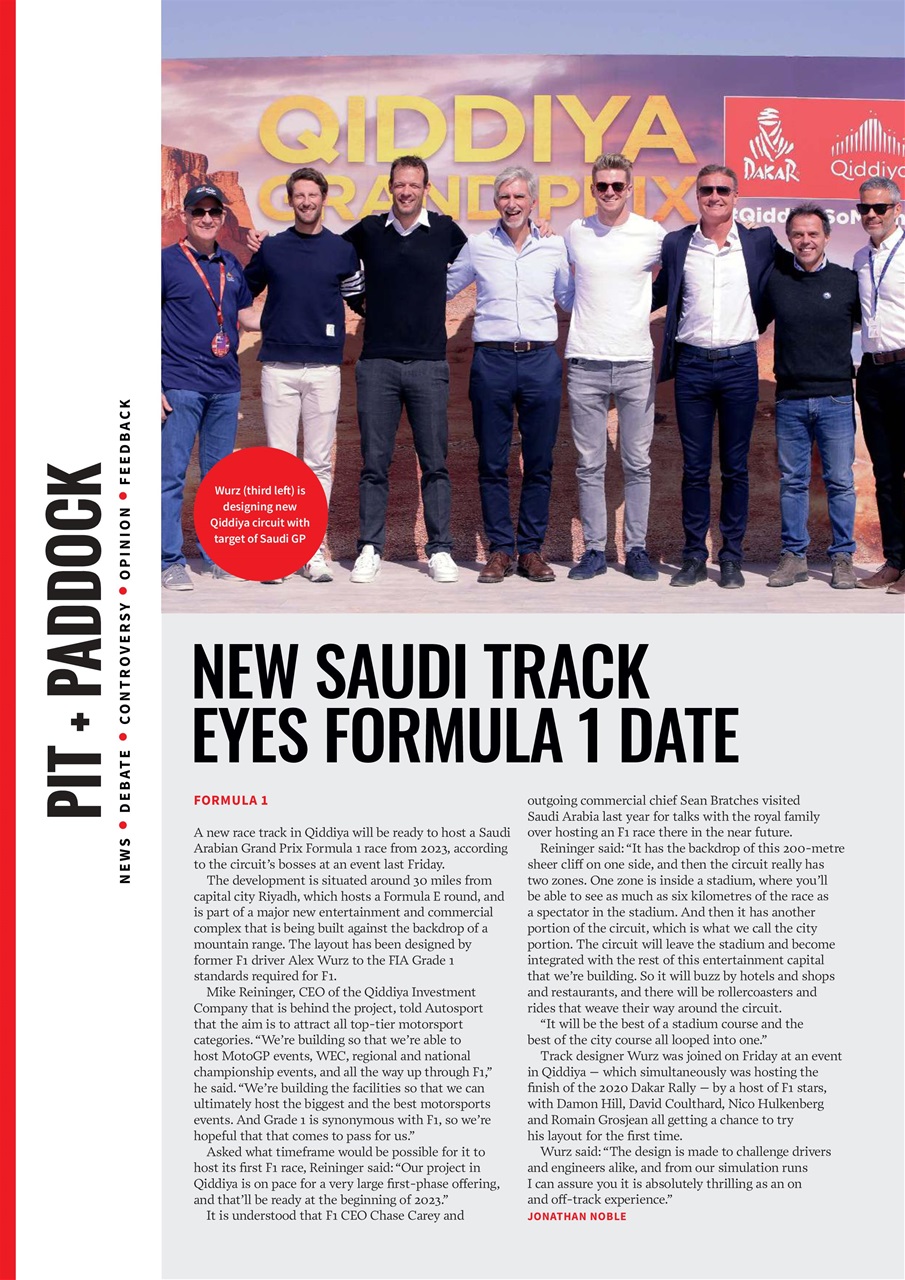 Autosport Preview Pages