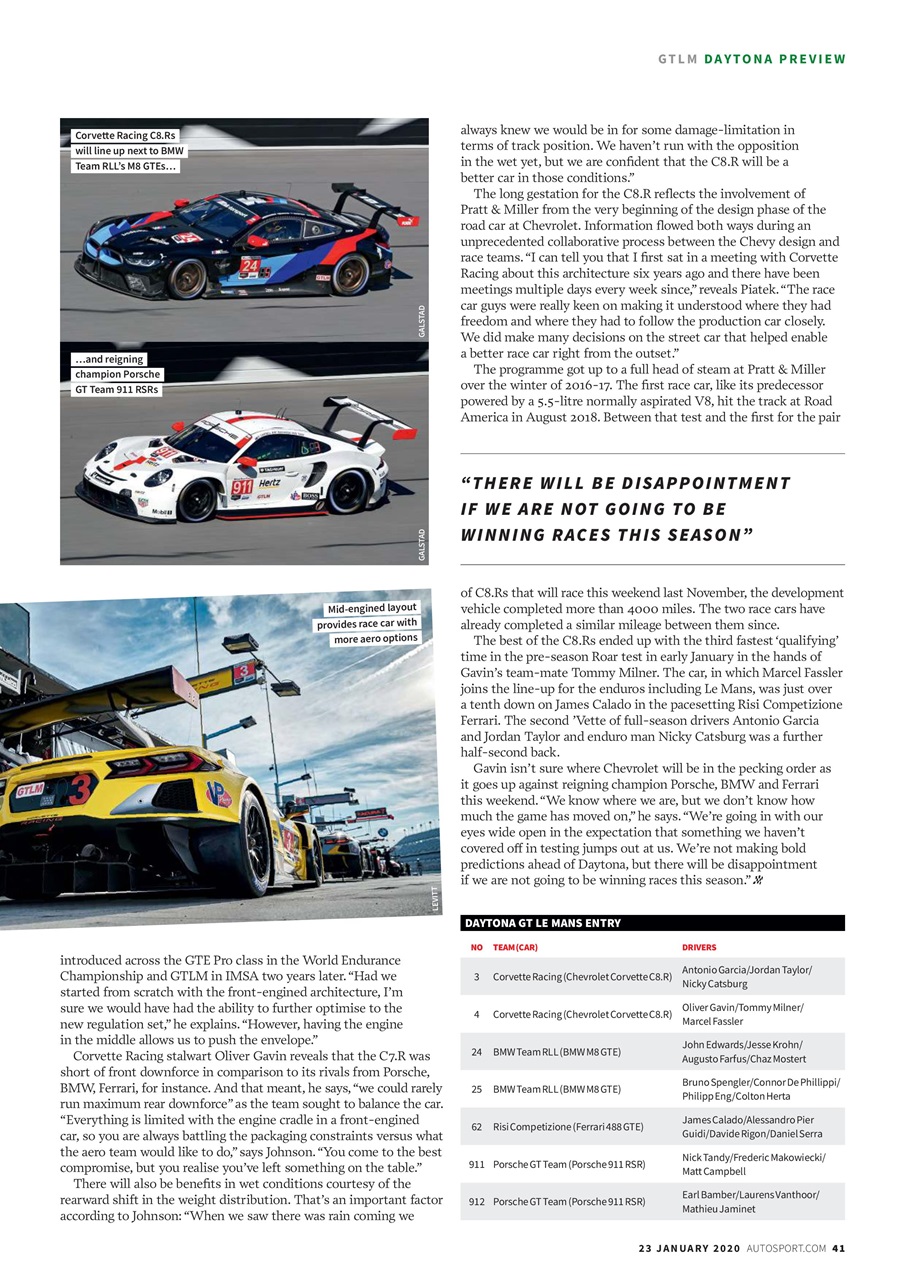 Autosport Preview Pages