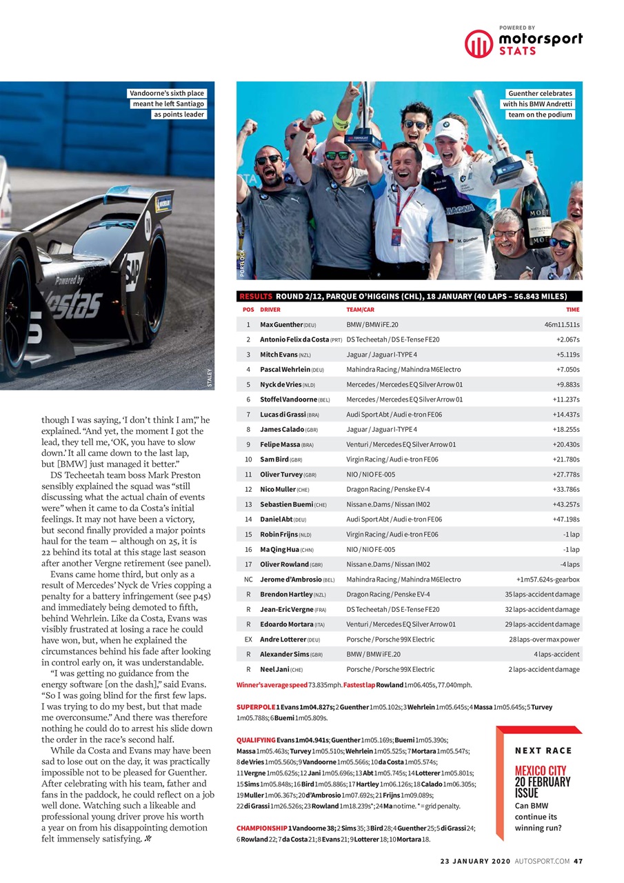 Autosport Preview Pages
