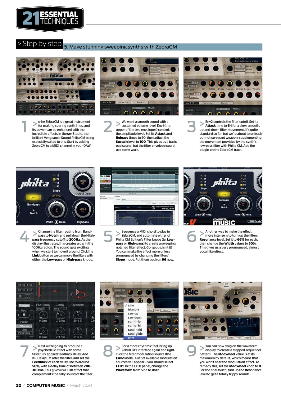 Computer Music Preview Pages
