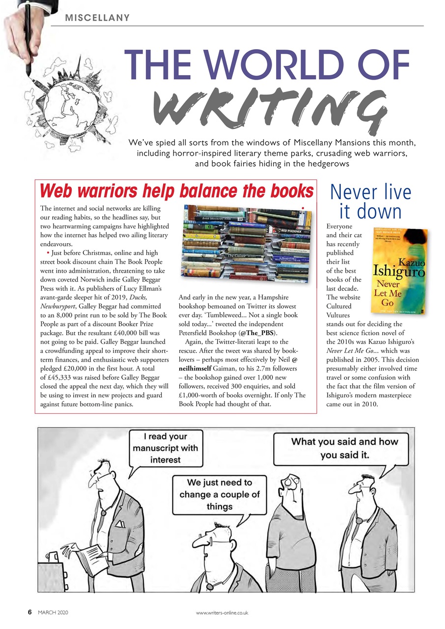 Writing Magazine Preview Pages