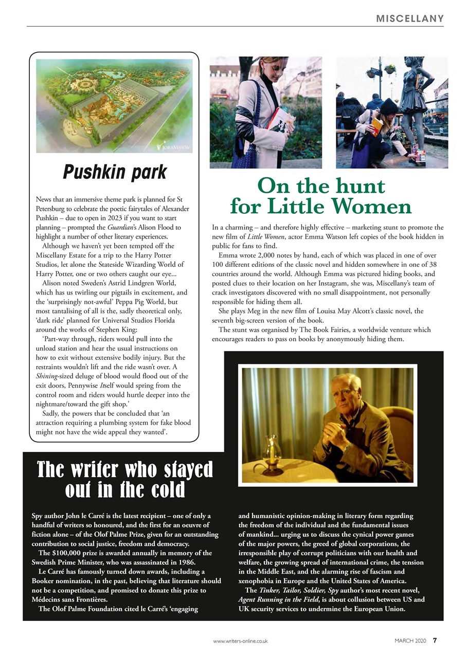 Writing Magazine Preview Pages