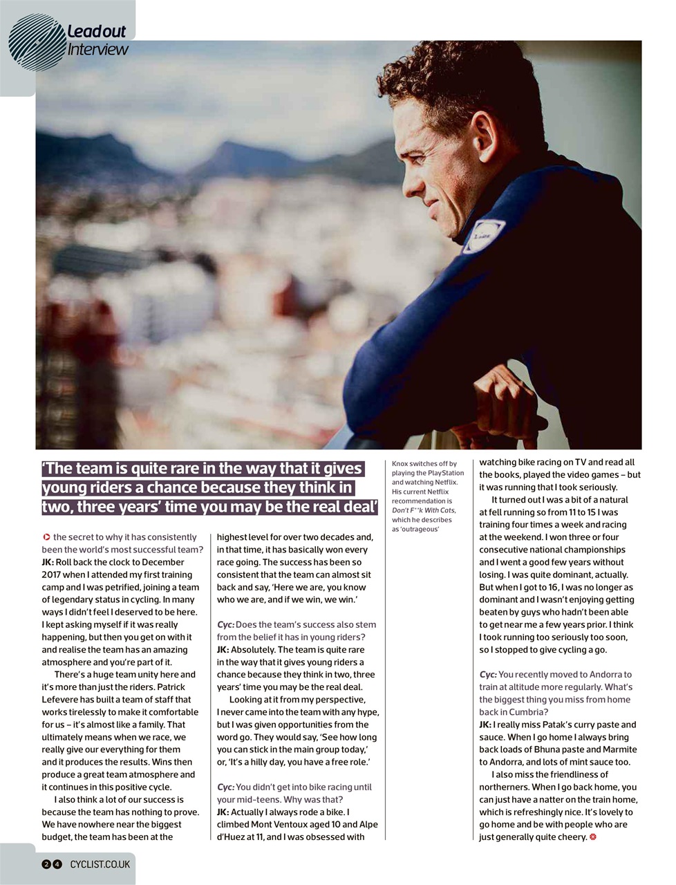 Cyclist Preview Pages