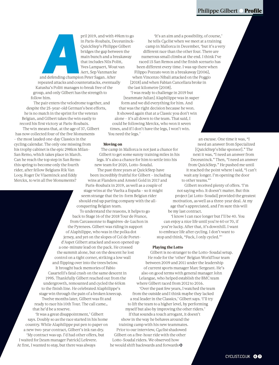 Cyclist Preview Pages