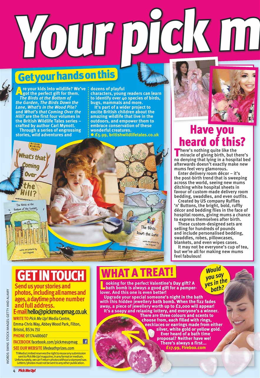 Pick Me Up Preview Pages