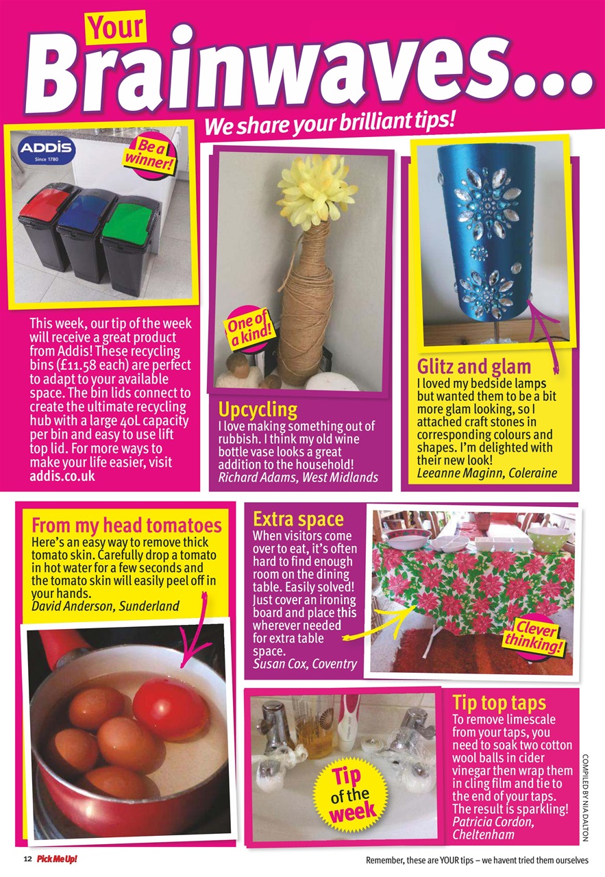 Pick Me Up Preview Pages