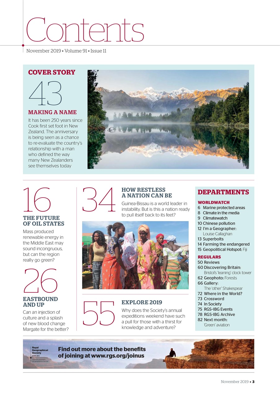 Geographical Preview Pages