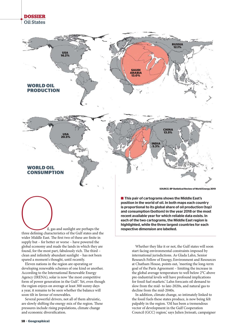 Geographical Preview Pages