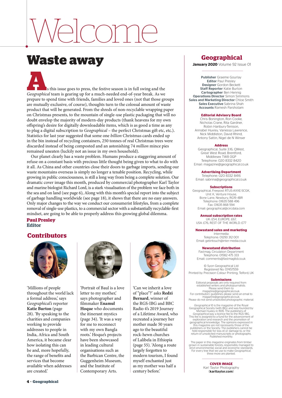 Geographical Preview Pages