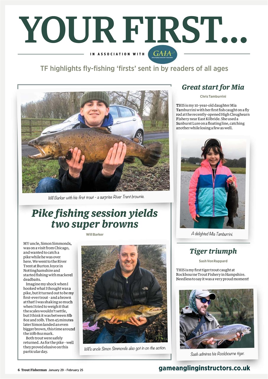 Trout Fisherman Preview Pages
