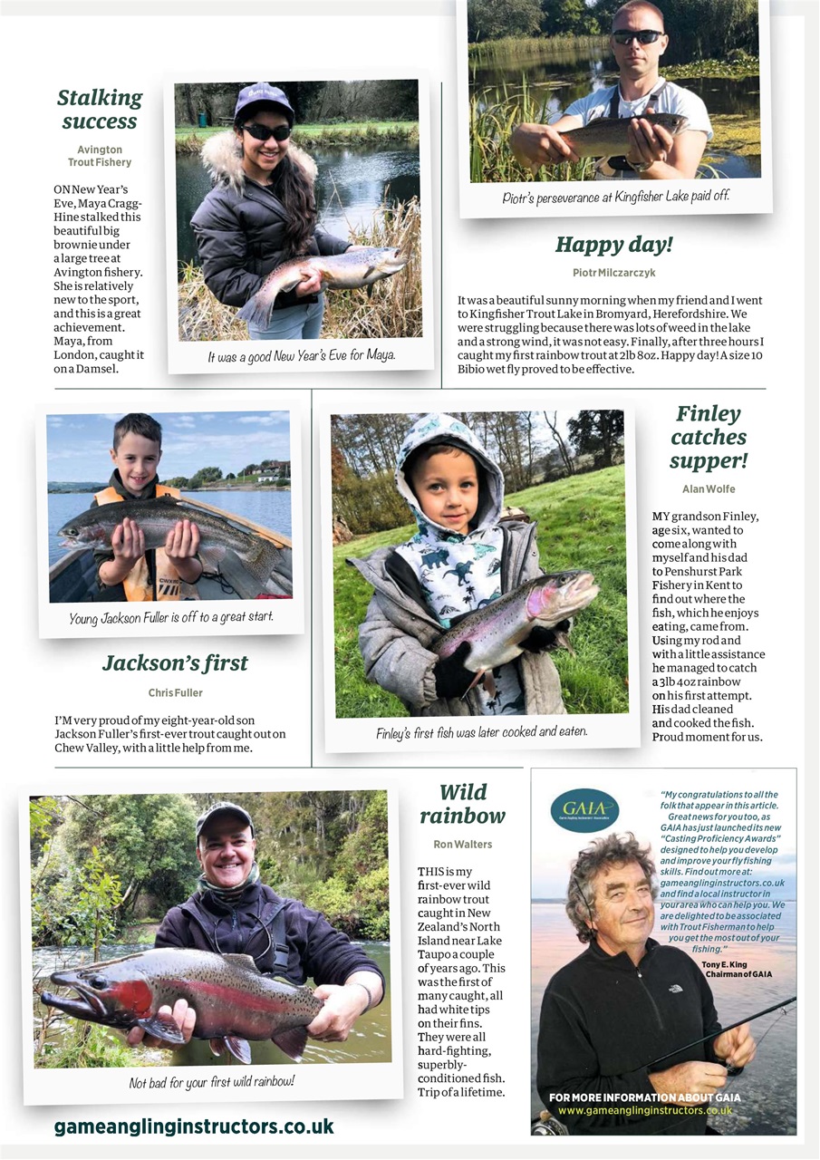 Trout Fisherman Preview Pages