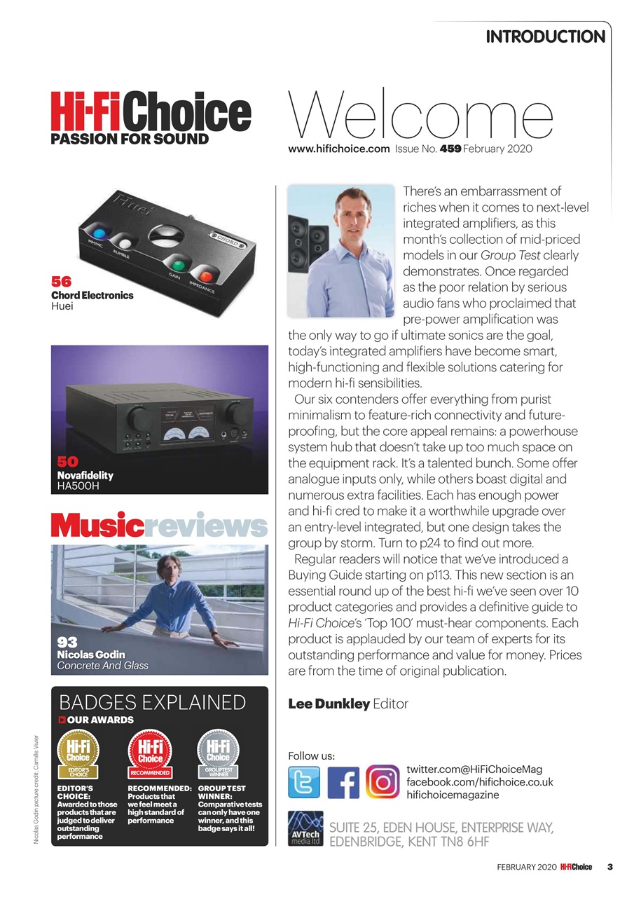 Hi-Fi Choice Preview Pages