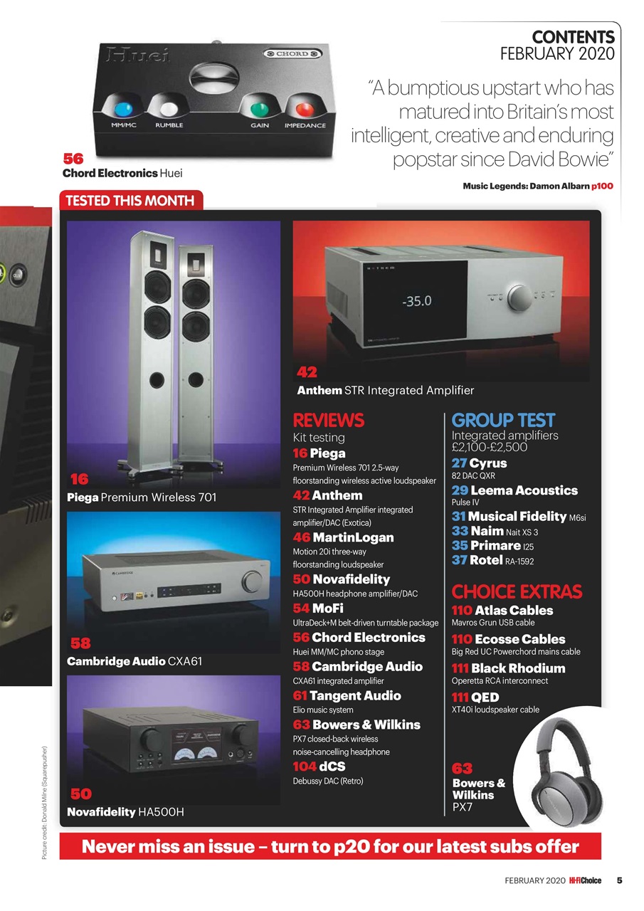 Hi-Fi Choice Preview Pages