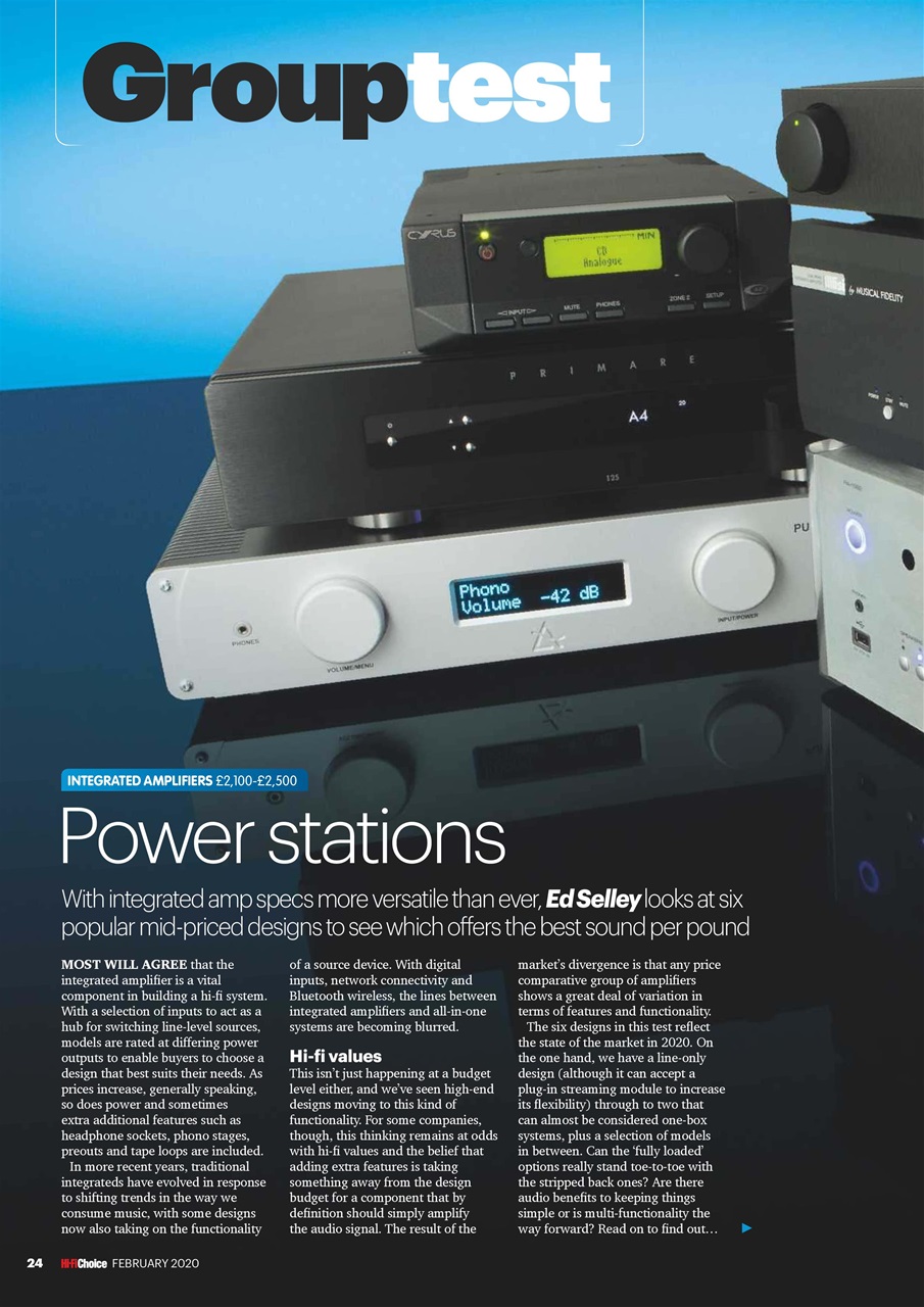 Hi-Fi Choice Preview Pages
