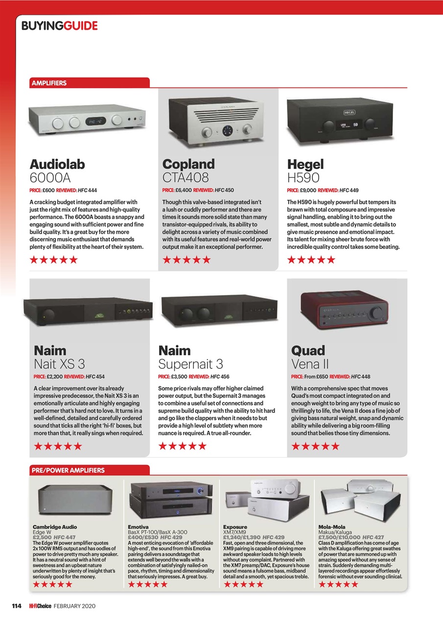Hi-Fi Choice Preview Pages
