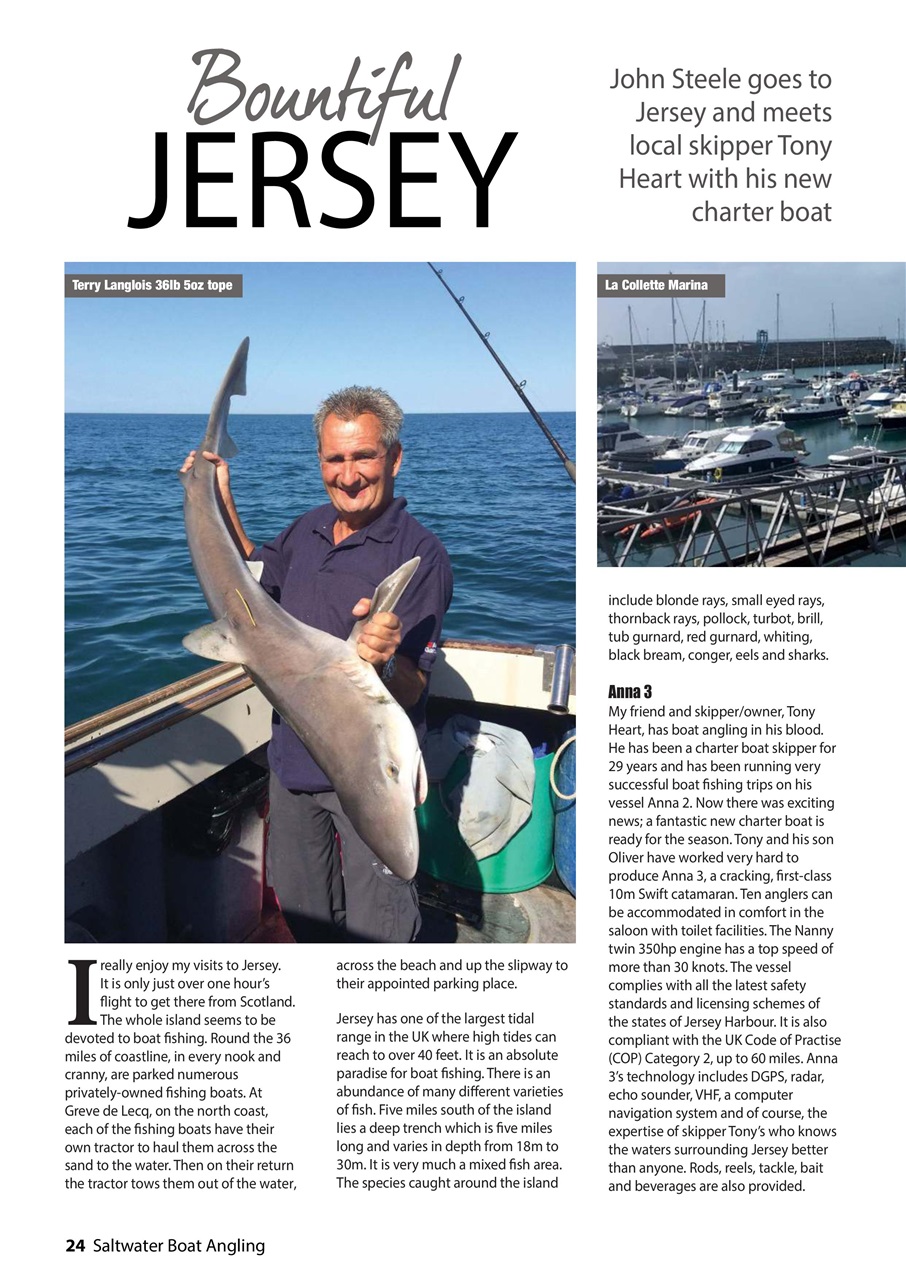 Saltwater Boat Angling Preview Pages