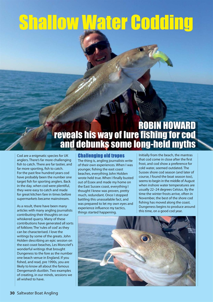 Saltwater Boat Angling Preview Pages