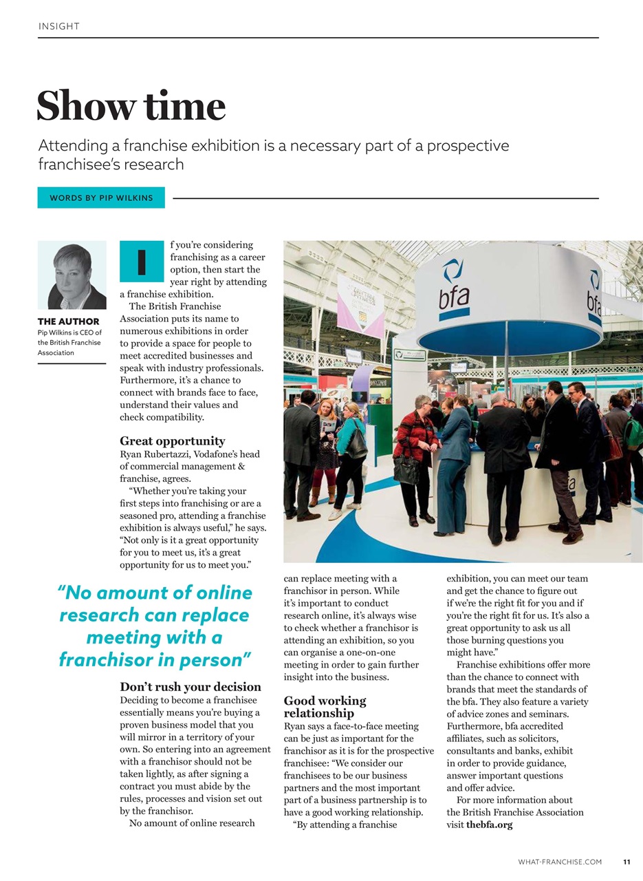 What Franchise Preview Pages