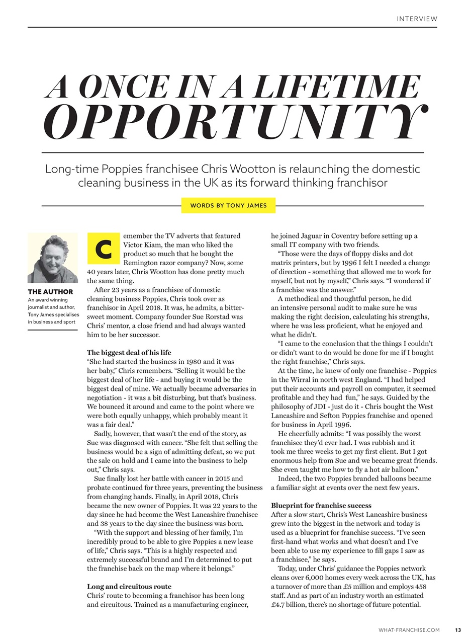 What Franchise Preview Pages