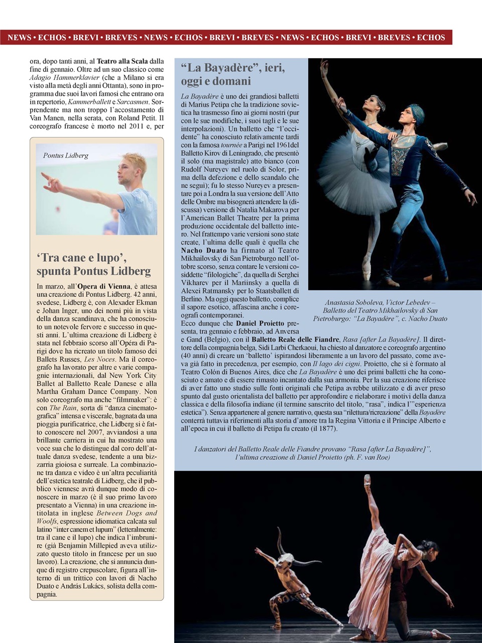 BALLET2000 Edizione Italia Preview Pages