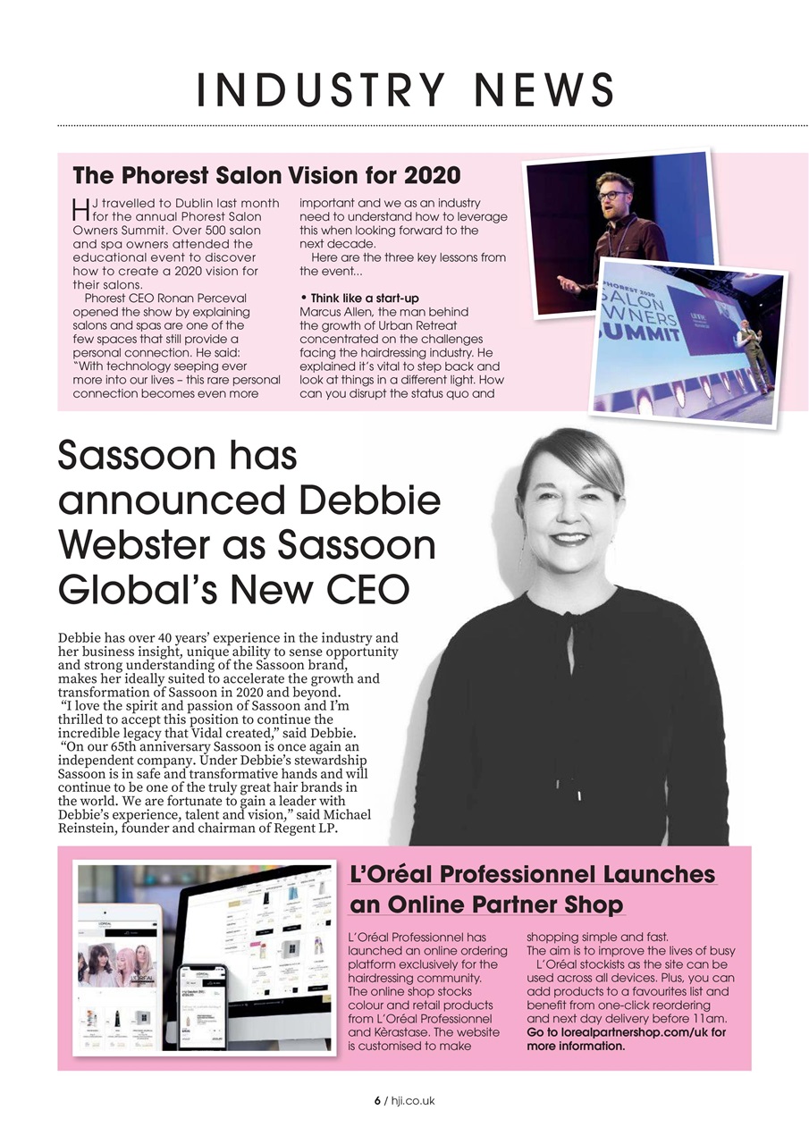 Hairdressers Journal Preview Pages