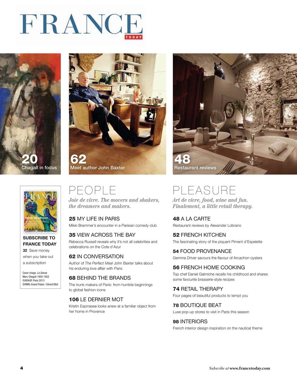 France Today Preview Pages