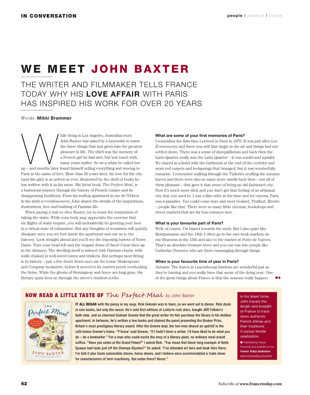 France Today Preview Pages