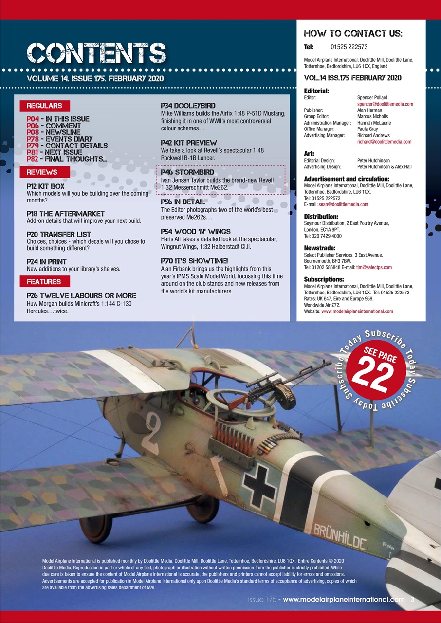 Model Airplane International Preview Pages