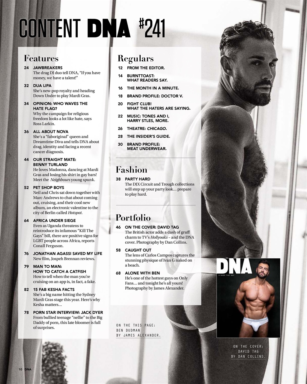 DNA Magazine Preview Pages