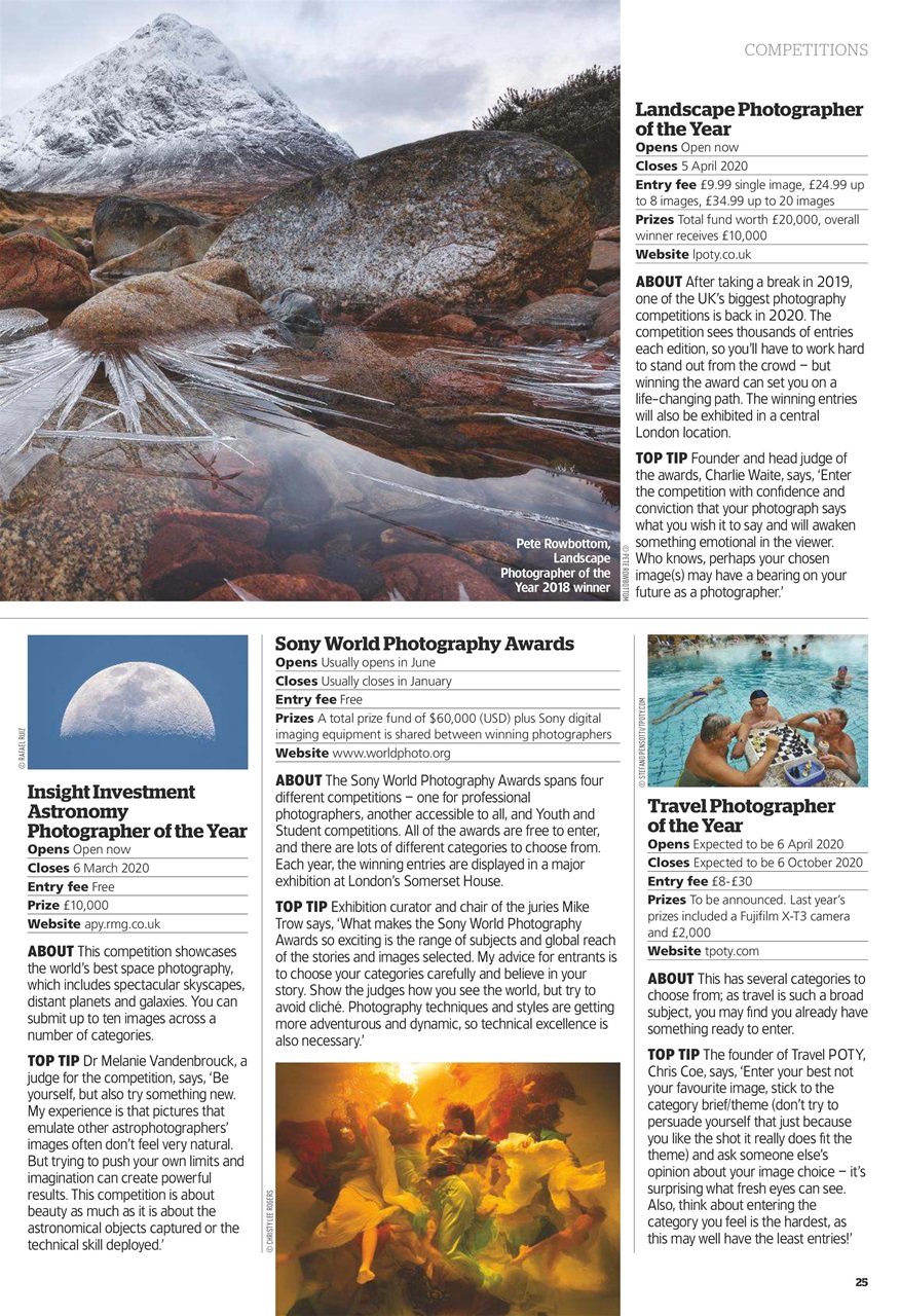 Amateur Photographer Preview Pages