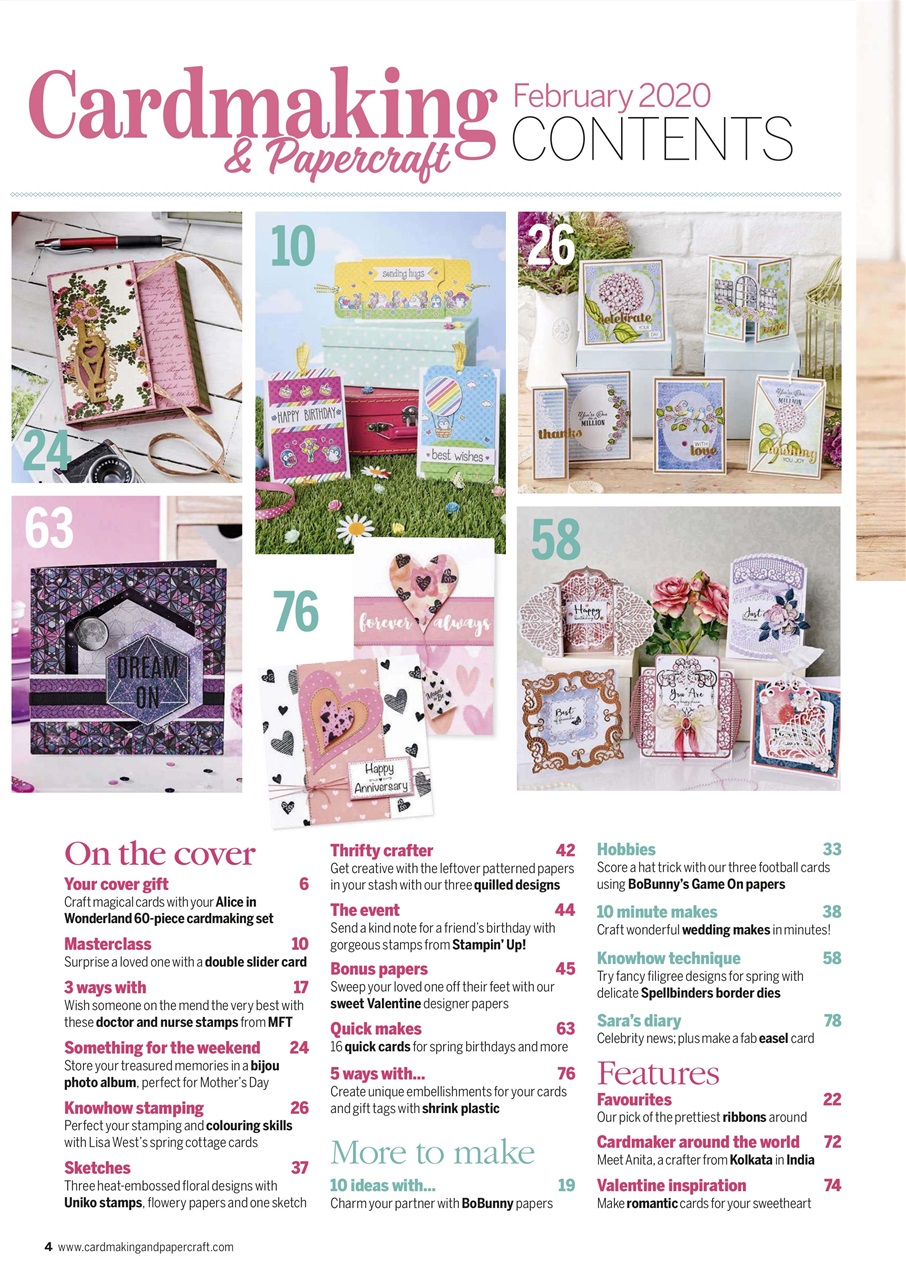 Cardmaking & Papercraft Preview Pages