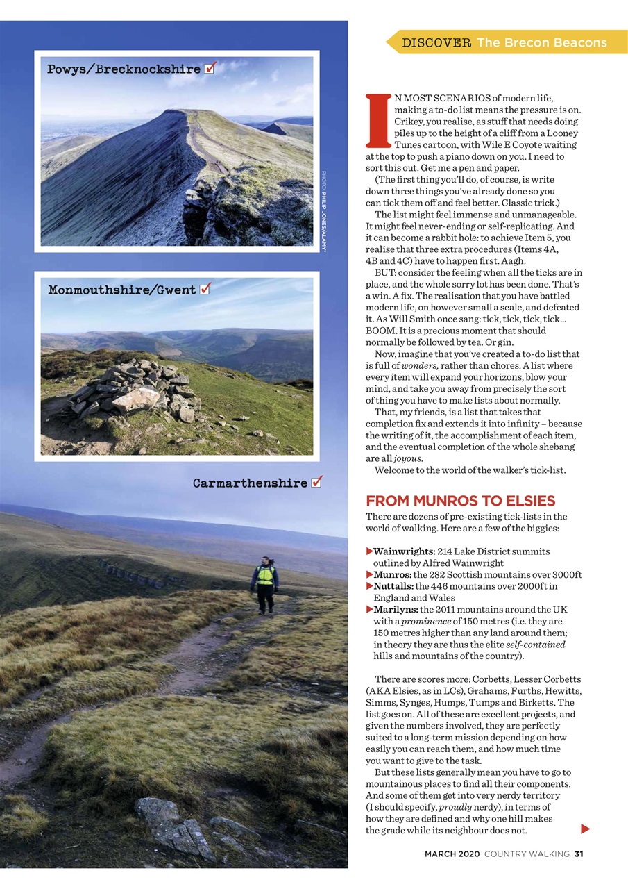 Country Walking Preview Pages