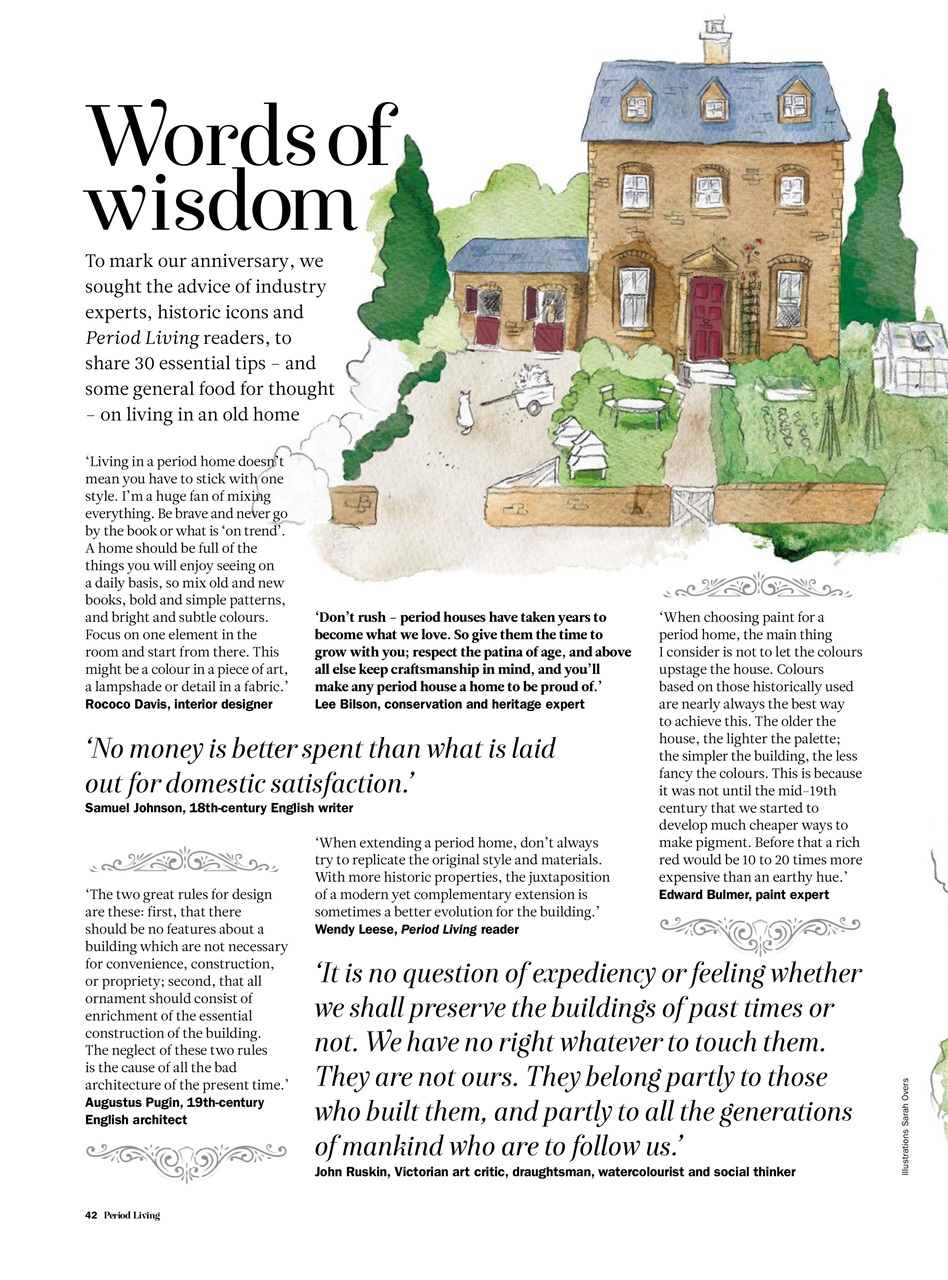 Period Living Magazine Preview Pages