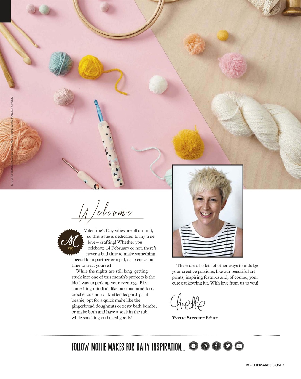 Mollie magazine Preview Pages