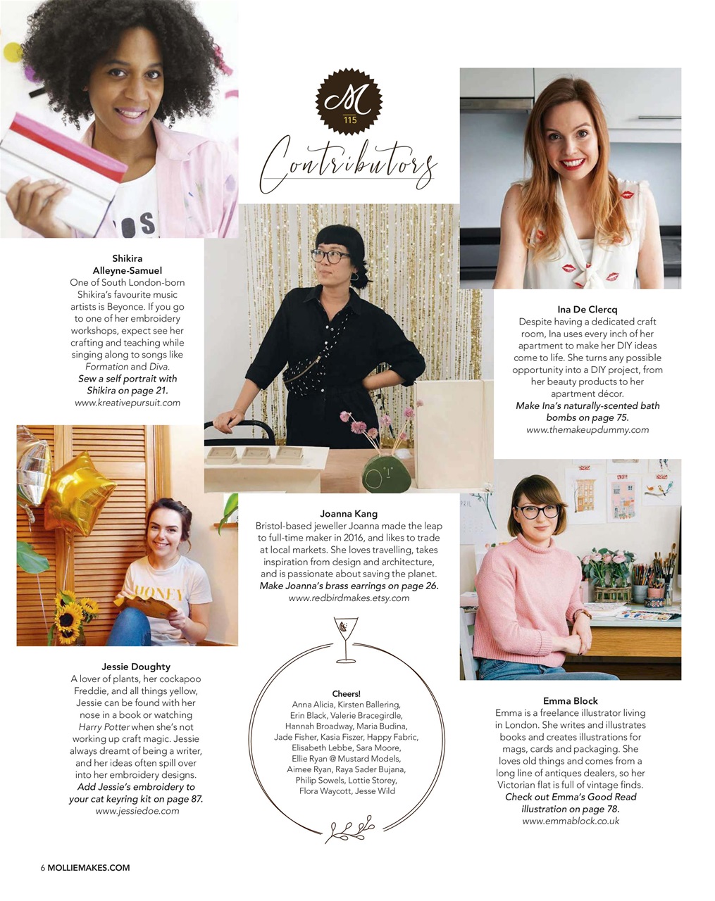 Mollie magazine Preview Pages