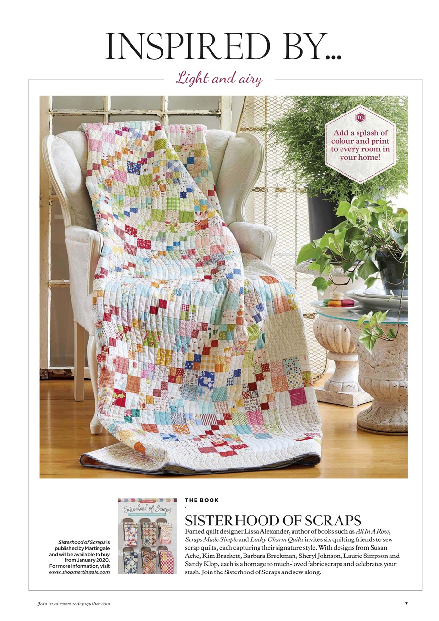 Today’s Quilter Preview Pages