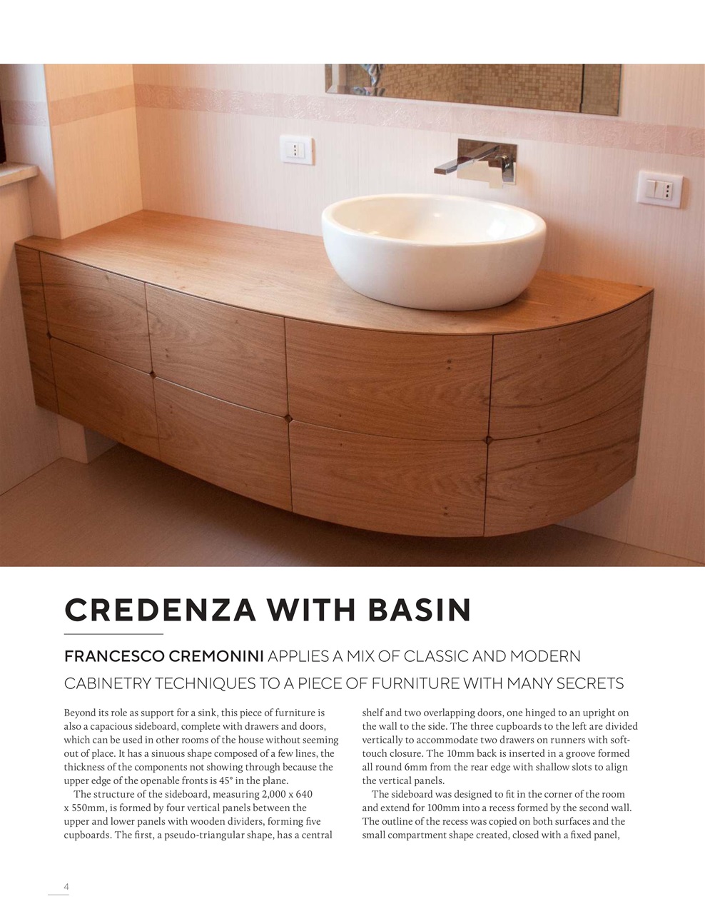 Furniture & Cabinetmaking Preview Pages