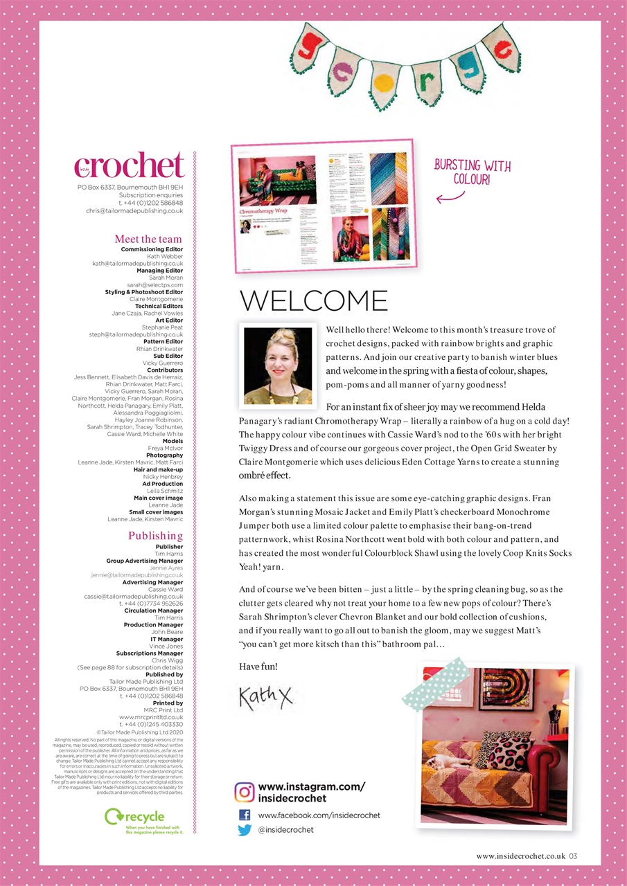 Inside Crochet Preview Pages