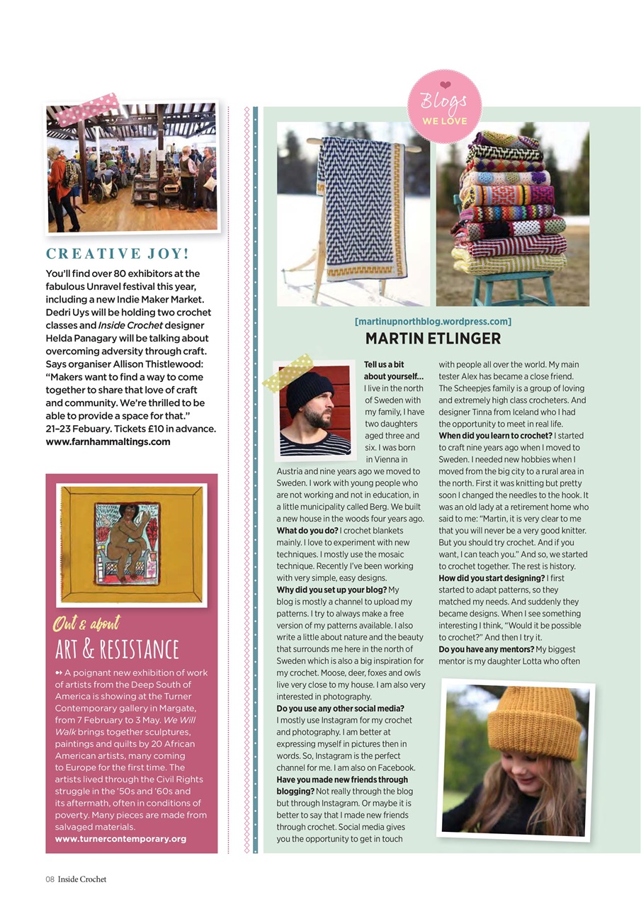 Inside Crochet Preview Pages