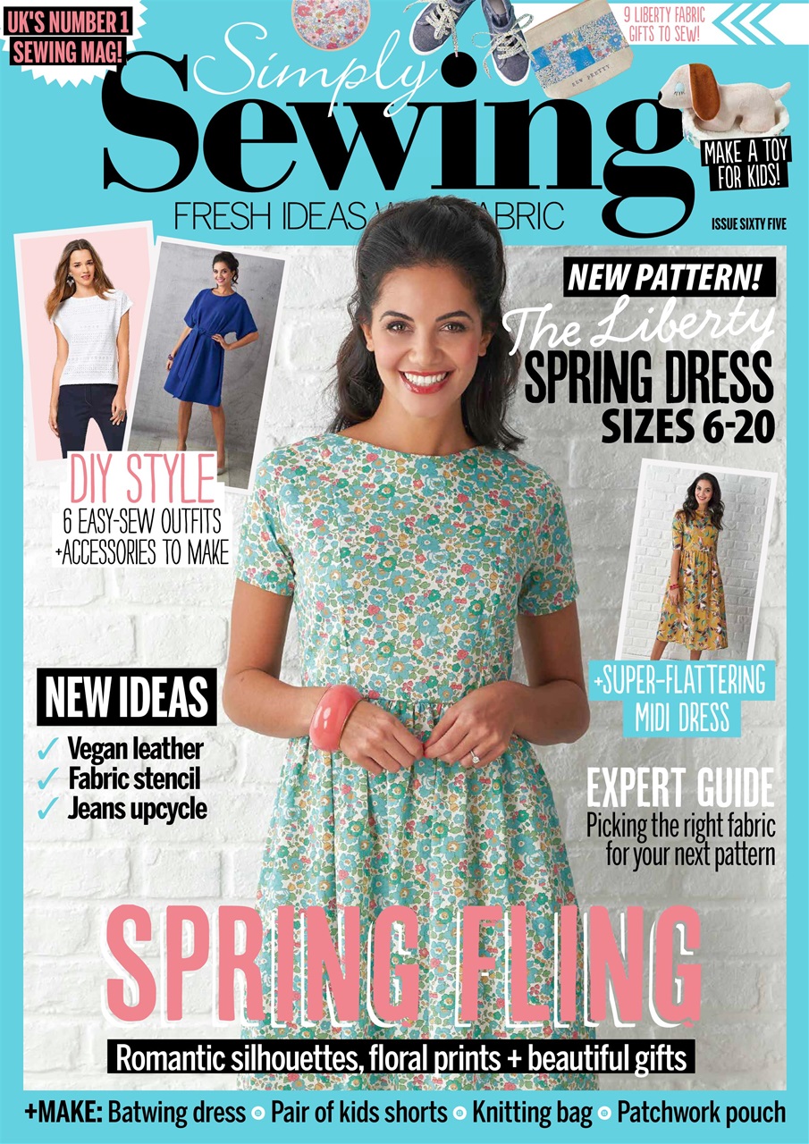 Simply Sewing Preview Pages